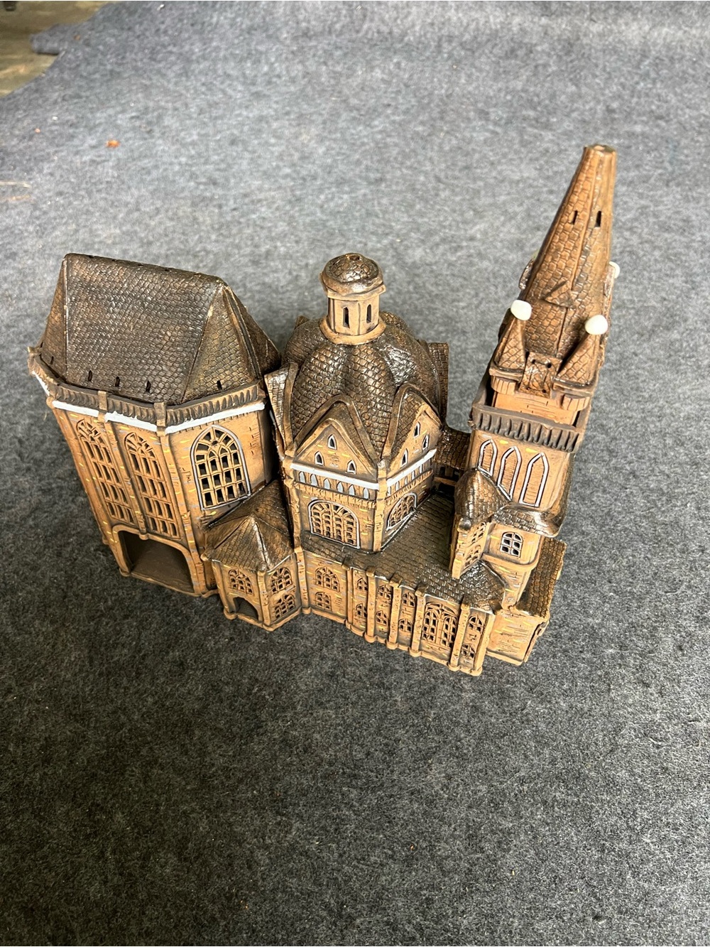 Maribor Kunstgewerbe Lithuanian Clay Candle/Oil holders handmade pottery